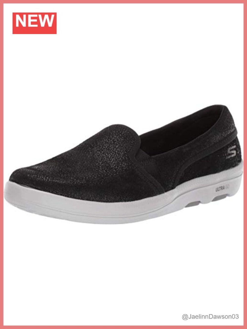 Skechers Women's Slip-On Loafer Flats Ultra Go Cushioning Suede